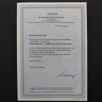 Deutsches Reich, MiNr. Block 3, ungebraucht, BPP Fotoattest