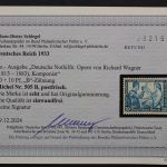 Deutsches Reich, MiNr. 499-507, postfrisch, BPP Fotobefund