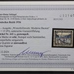 Deutsches Reich, MiNr. 641 x, gestempelt, BPP Fotobefund