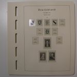 Leuchtturm, Deutschland 1945-1949 (Westzonen) + Saarland 1947-1959, SF-System