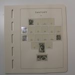 Leuchtturm, Deutschland 1945-1949 (Westzonen) + Saarland 1947-1959, SF-System