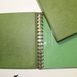 KABE, 5 hellgrüne Ringbinder RB 2000 (16-Ring Mechanik) mit Kassetten