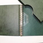 KABE, grüner Ringbinder RB 2000, 16-Ring Mechanik mit Kassette