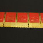 China, MiNr. 966-973 Fünferstreifen (nicht gefaltet), postfrisch