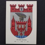 Berlin Spandau, Sonderpostkarte 725 Jahre Spandau 1232-1957