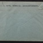 Deutsches Reich, MiNr. 432 auf Brief ab Schwerin nach Gehlsdorf