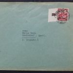 Deutsches Reich, MiNr. 464 auf Brief ab Schwerin nach Gehlsdorf
