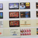 49 unbenutzte DM Telefonkarten im DAVO-Ringbinder mit Kassette