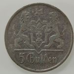 Danzig, AKS Nr. 8, 750er Silber, 1923, Sehr schön / Very fine