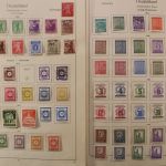 Sowjetische Zone und DDR 1945-1959, gute Teilsammlung mit Dienstmarken
