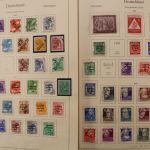 Sowjetische Zone und DDR 1945-1959, gute Teilsammlung mit Dienstmarken