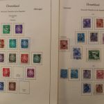 Sowjetische Zone und DDR 1945-1959, gute Teilsammlung mit Dienstmarken