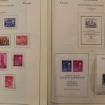 Sowjetische Zone und DDR 1945-1959, gute Teilsammlung mit Dienstmarken