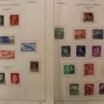 Sowjetische Zone und DDR 1945-1959, gute Teilsammlung mit Dienstmarken