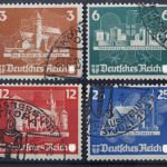 Deutsches Reich, MiNr. 576-579, gestempelt