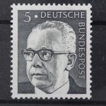 Deutschland (BRD), MiNr. 635 weisser Punkt neben der "5", postfrisch