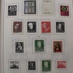 Briefmarken Deutschland-Posten mit BRD und Saarland / Saargebiet
