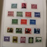 Briefmarken Deutschland-Posten mit BRD und Saarland / Saargebiet