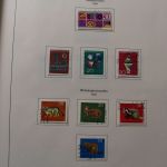 Briefmarken Deutschland-Posten mit BRD und Saarland / Saargebiet
