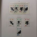 Briefmarken Deutschland-Posten mit BRD und Saarland / Saargebiet