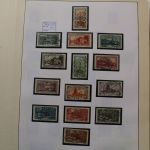 Briefmarken Deutschland-Posten mit BRD und Saarland / Saargebiet