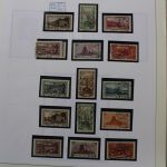 Briefmarken Deutschland-Posten mit BRD und Saarland / Saargebiet