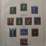 Briefmarken Deutschland-Posten mit BRD und Saarland / Saargebiet