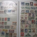 Briefmarken-Posten Europa und Übersee, 24,5 KG schwerer Karton