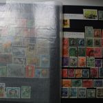 Briefmarken-Posten Europa und Übersee, 24,5 KG schwerer Karton
