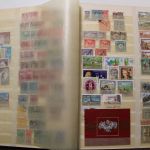 Briefmarken-Posten Europa und Übersee, 24,5 KG schwerer Karton