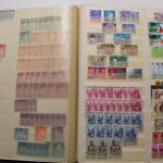 Briefmarken-Posten Europa und Übersee, 24,5 KG schwerer Karton