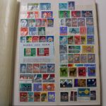 Briefmarken-Posten Europa und Übersee, 24,5 KG schwerer Karton