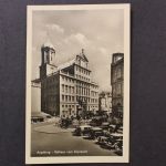 Augsburg, Rathaus vom Eiermarkt