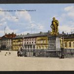Kassel, Friedrichsplatz mit Denkmal Friedrich II.