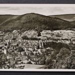 Amorbach, Breuberg, im Odenwald, Teilansicht, Kirchen