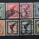Deutsches Reich, MiNr. 378-384, gestempelt