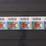 Deutschland (BRD), MiNr. 3705+EAN R, Fünferstreifen, ZN 115, postfrisch