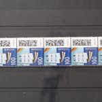 Deutschland (BRD), MiNr. 3646+EAN R, Fünferstreifen, ZN 60, postfrisch