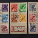 Berlin, MiNr. 1-16, Briefstücke, BPP Signatur