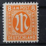 Bizone, MiNr. 21 PF I, postfrisch