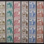 Deutschland (BRD), MiNr. 913-920 R Fünferstreifen, ZN, postfrisch