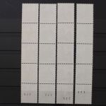Berlin, MiNr. 587-590 R Fünferstreifen, ZN, postfrisch