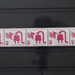 Berlin, MiNr. 407 R Fünferstreifen, ZN 765, postfrisch