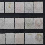Berlin, MiNr. 75-79, 82-86 + 101-105 Freiheitsglocke, gestempelt