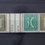 Deutsches Reich, MiNr. KZ 9.10, Falz
