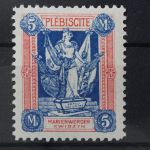 Marienwerder, MiNr. 43, Falz