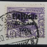 Oberschlesien, MiNr. 31, Briefstück
