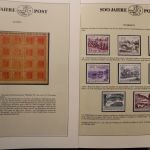 500 Jahre Post, große hochwertige Sammlung in 4 Alben