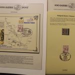500 Jahre Post, große hochwertige Sammlung in 4 Alben