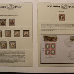 500 Jahre Post, große hochwertige Sammlung in 4 Alben